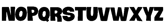 Crocante Medium Font UPPERCASE
