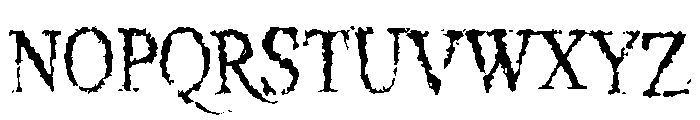 Crusti Regular Font UPPERCASE