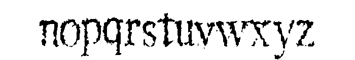 Crusti Regular Font LOWERCASE