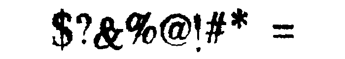 CrustiEr Regular Font OTHER CHARS