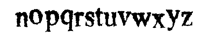 CrustiEr Regular Font LOWERCASE