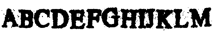 CrustiEst Regular Font UPPERCASE