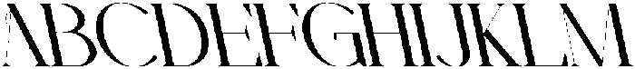 CS Abenia Reverse Italic otf (400) Font UPPERCASE
