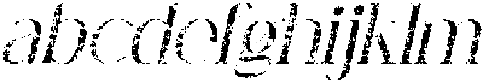 CS Abenia Stamp Italic otf (400) FONT