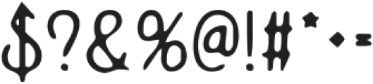 CS Abiola Drawn Italic otf (400) Font OTHER CHARS