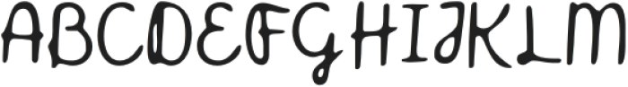 CS Abiola Drawn Reverse Italic otf (400) Font UPPERCASE