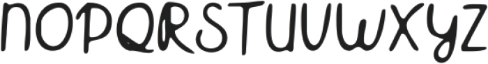 CS Abiola Drawn Reverse Italic otf (400) Font UPPERCASE
