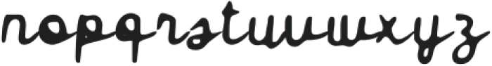 CS Abiola Drawn Reverse Italic otf (400) Font LOWERCASE