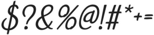 CS Abiola Italic otf (400) Font OTHER CHARS