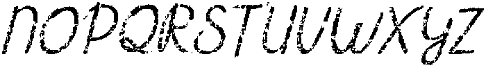 CS Abiola Stamp Italic otf (400) Font UPPERCASE