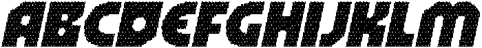 CS Ablaze Disco Italic otf (400) Font UPPERCASE