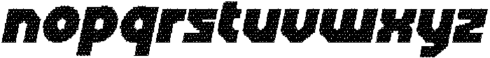 CS Ablaze Disco Italic otf (400) Font LOWERCASE
