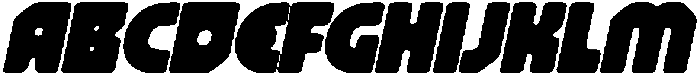 CS Ablaze Drawn Italic otf (400) Font UPPERCASE