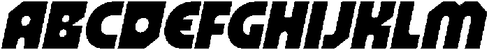 CS Ablaze Italic otf (400) Font UPPERCASE