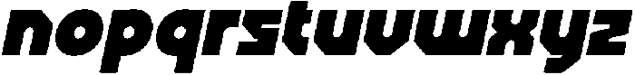 CS Ablaze Italic otf (400) Font LOWERCASE