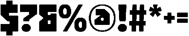 CS Ablaze Regular otf (400) Font OTHER CHARS