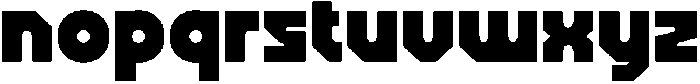 CS Ablaze Regular otf (400) Font LOWERCASE