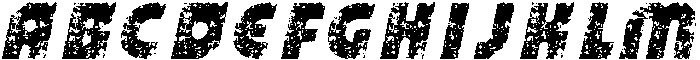CS Ablaze Stamp Italic otf (400) Font