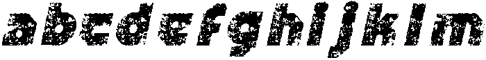 CS Ablaze Stamp Italic otf (400) Font LOWERCASE