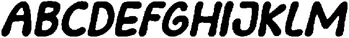 CS Abora Italic otf (400) Font UPPERCASE