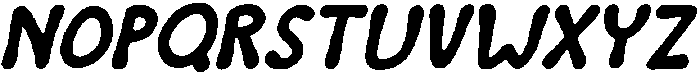 CS Abora Italic otf (400) Font UPPERCASE