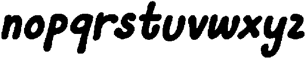 CS Abora Italic otf (400) Font LOWERCASE