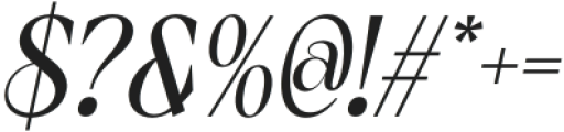 CS Abuela Italic otf (400) Font OTHER CHARS