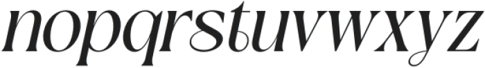 CS Abuela Italic otf (400) Font LOWERCASE