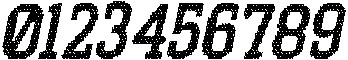 CS Ackley Disco Italic otf (400) Font OTHER CHARS