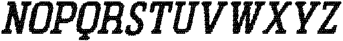 CS Ackley Disco Italic otf (400) Font UPPERCASE