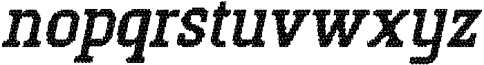 CS Ackley Disco Italic otf (400) Font LOWERCASE