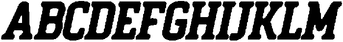 CS Ackley Drawn Italic otf (400) Font UPPERCASE