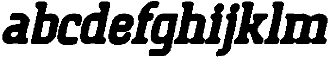 CS Ackley Drawn Italic otf (400) FONT