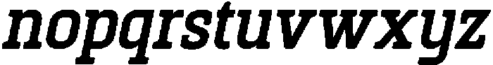 CS Ackley Italic otf (400) Font LOWERCASE