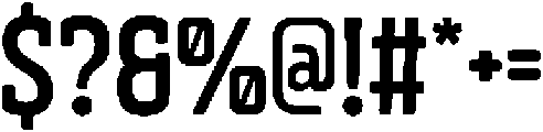 CS Ackley Regular otf (400) Font OTHER CHARS