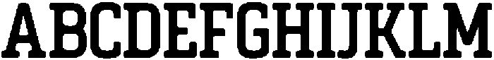CS Ackley Regular otf (400) Font UPPERCASE