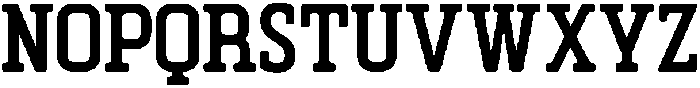 CS Ackley Regular otf (400) Font UPPERCASE