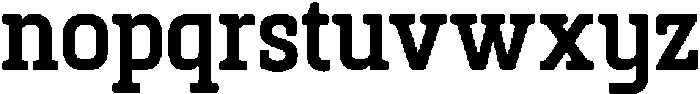 CS Ackley Regular otf (400) Font LOWERCASE