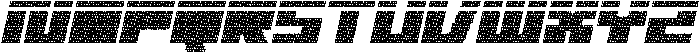 CS Acros Disco Italic otf (400) Font UPPERCASE
