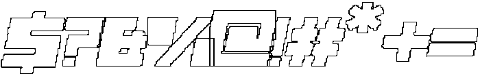 CS Acros Pixel Outline otf (400) Font OTHER CHARS