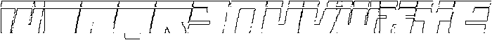 CS Acros Pixel Outline otf (400) Font UPPERCASE