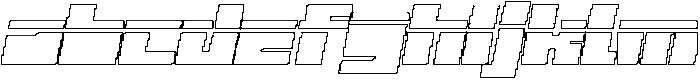 CS Acros Pixel Outline otf (400) FONT
