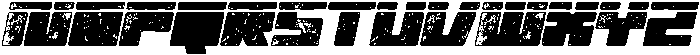 CS Acros Stamp Italic otf (400) Font UPPERCASE