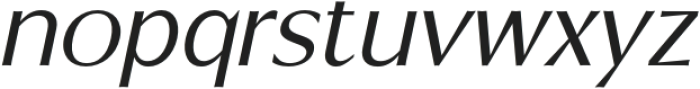 CS Action Italic otf (400) Font LOWERCASE