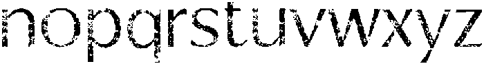 CS Action Stamp Regular otf (400) Font LOWERCASE