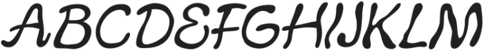 CS Adelina Italic otf (400) Font UPPERCASE