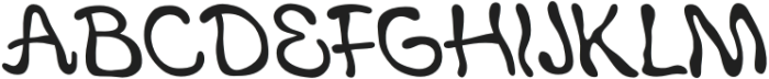 CS Adelina Reverse Italic otf (400) Font UPPERCASE