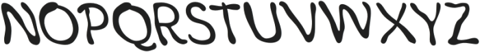 CS Adelina Reverse Italic otf (400) Font UPPERCASE