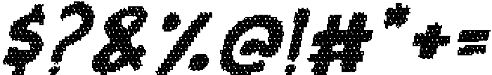 CS Adelmo Disco Italic otf (400) Font OTHER CHARS