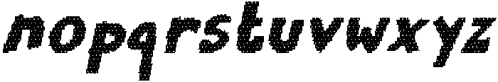 CS Adelmo Disco Italic otf (400) Font LOWERCASE